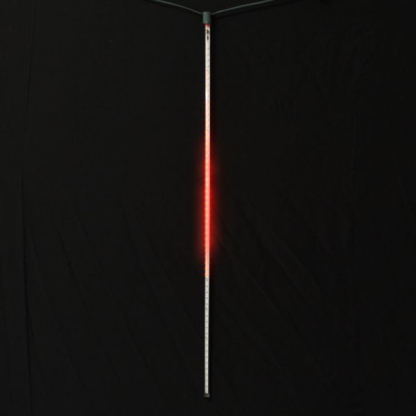 100 Centimeter Red Meteor LED Lighted Outdoor Christmas Decoration Set Of 6