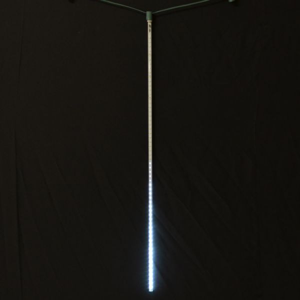 100 Centimeter White Meteor LED Lighted Outdoor Christmas Decoration Set Of 6