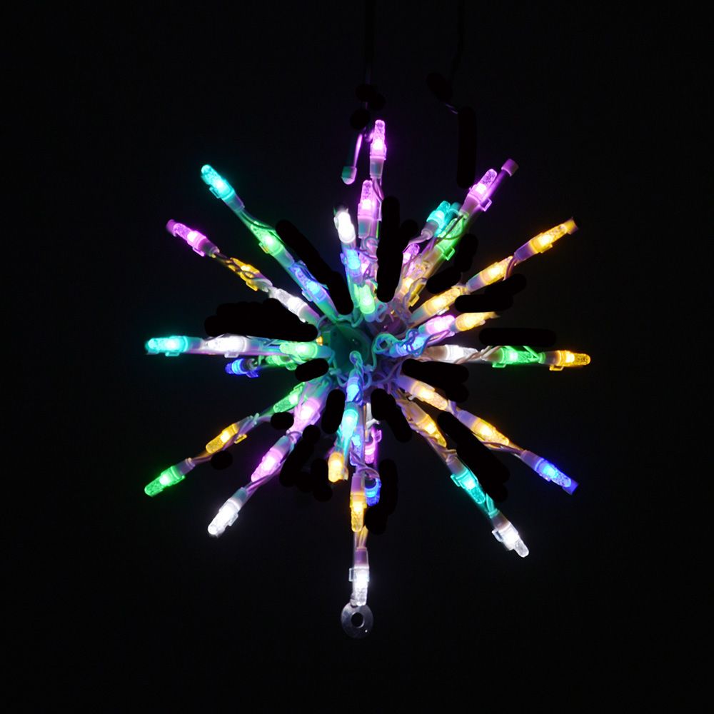 Christmastopia.com 12 Inch Starburst RGB Color Change LED Lighted Christmas Decoration Set Of 3