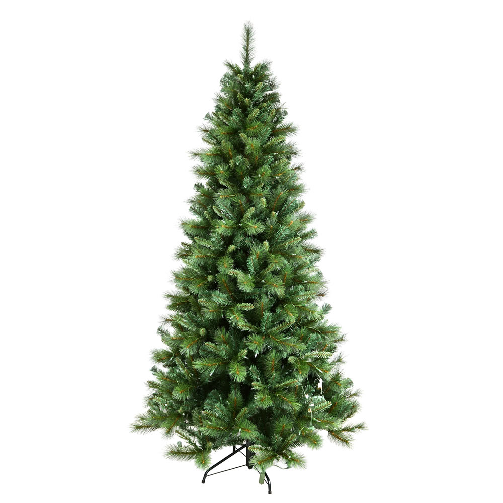 Christmastopia.com 12 Foot Mixed Brussels Pine Slim Artificial Christmas Tree Unlit