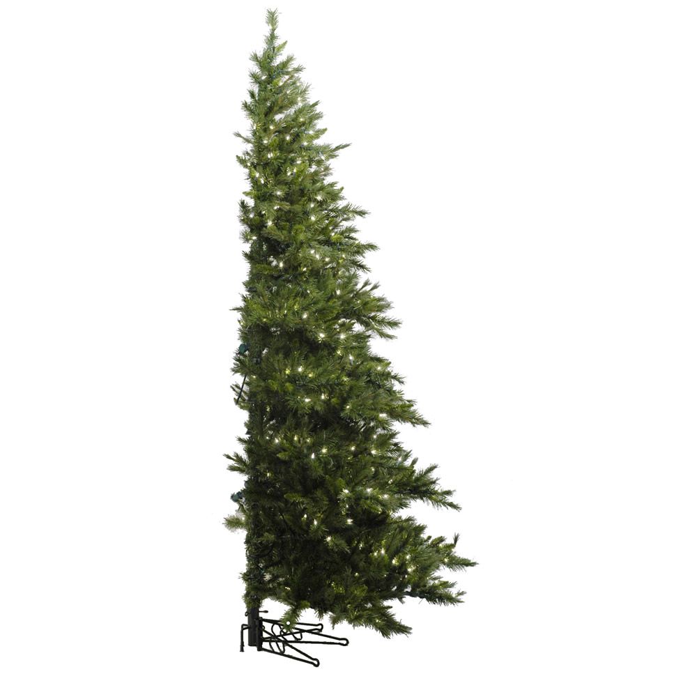 9 Foot Westbrook Half Artificial Christmas Tree 750 DuraLit Clear Lights