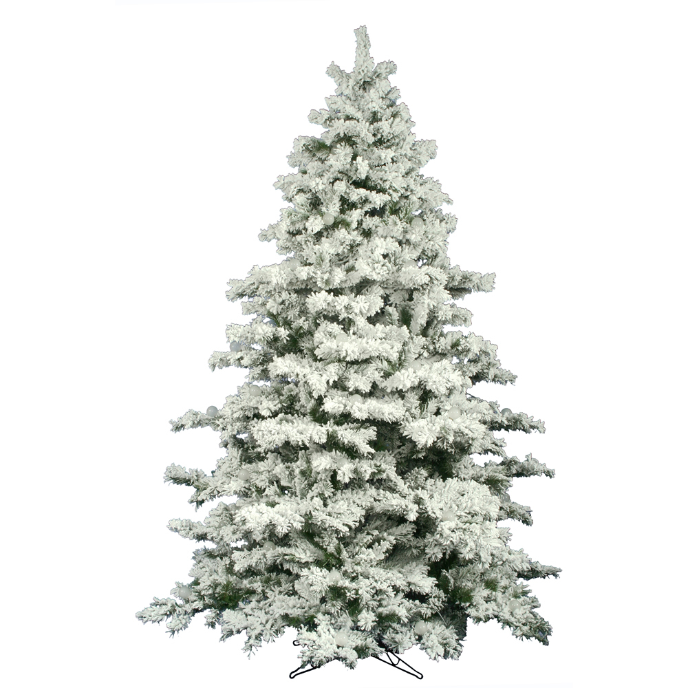 Christmastopia.com - 3 Foot Flocked Alaskan Pine Artificial Christmas Tree Unlit