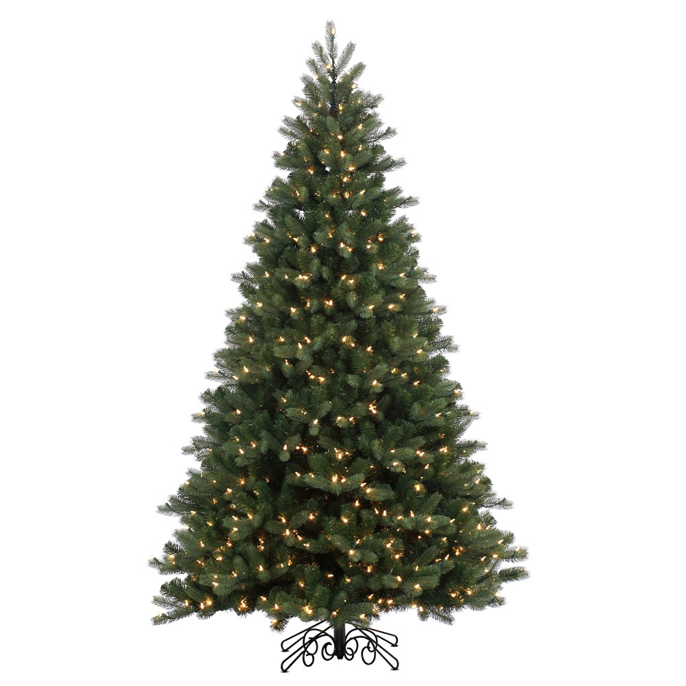 Christmastopia.com 6.5 Foot Noble Spruce Instant Shape Artificial Christmas Tree 500 LED M5 Italian Warm White Mini Lights