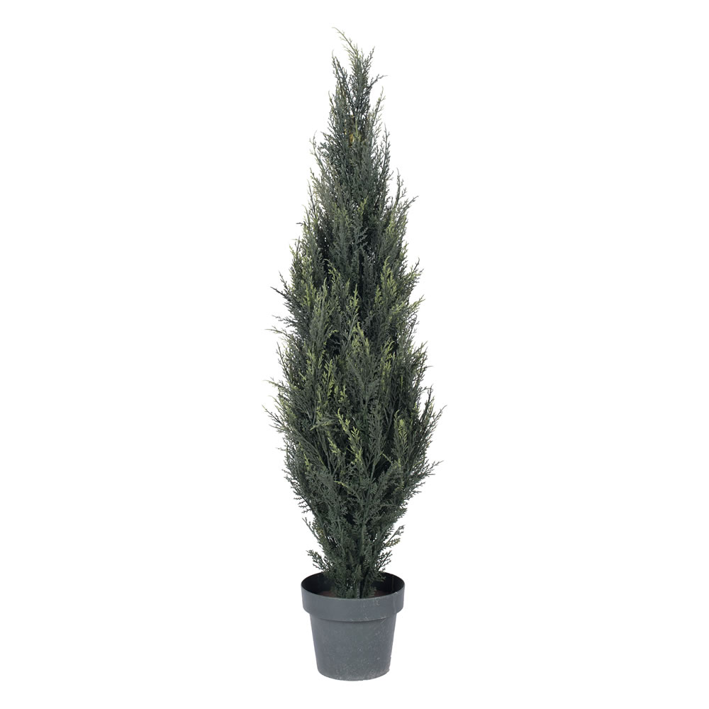 Christmastopia.com 4 Foot Pond Cypress Potted Artificial Tree UV Resistant