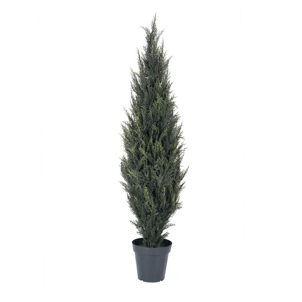 Christmastopia.com 5 Foot Pond Cypress Potted Artificial Tree UV Resistant