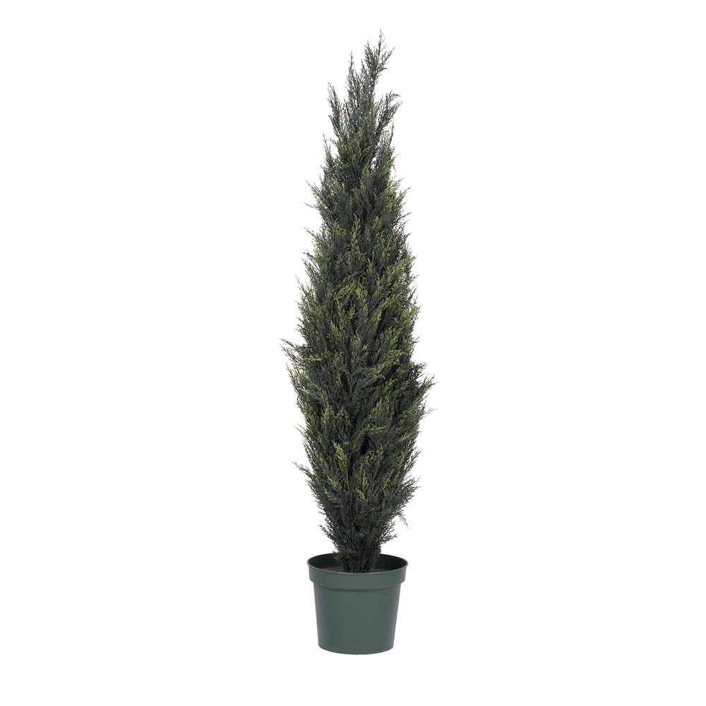 Christmastopia.com 6 Foot Pond Cypress Potted Artificial Tree UV Resistant