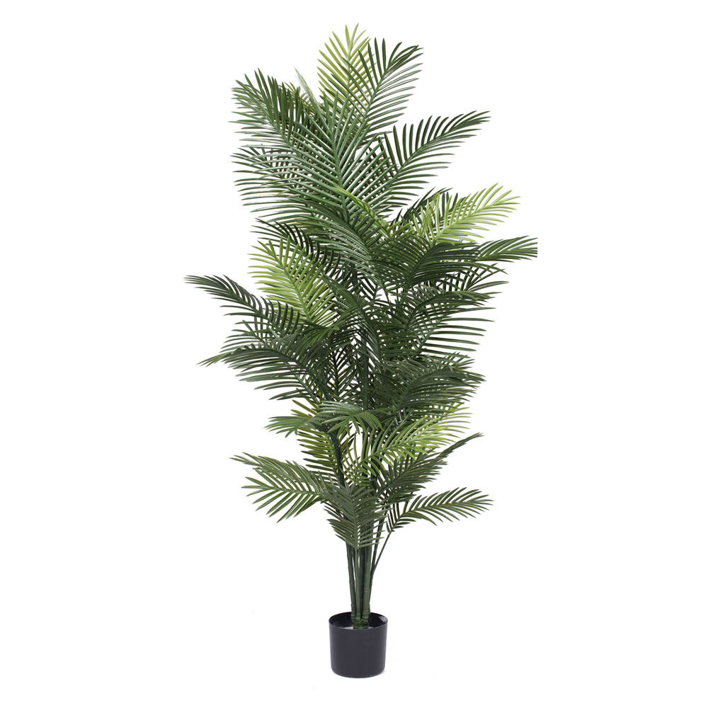 Christmastopia.com 6 Foot Robellini Artificial Potted Palm Tree Unlit UV Flame Retardant