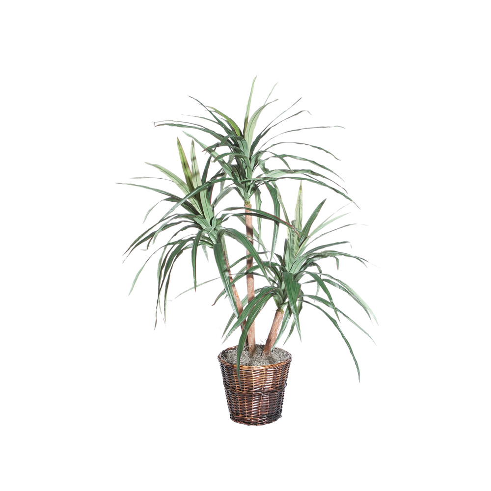 4 Foot Marginata Extra Full Artificial Floor Plant